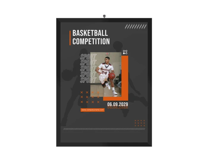 Plantillas de pósteres de baloncesto