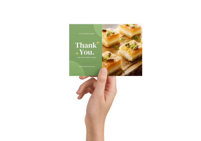 Modelli di cartoline di ringraziamento aziendali