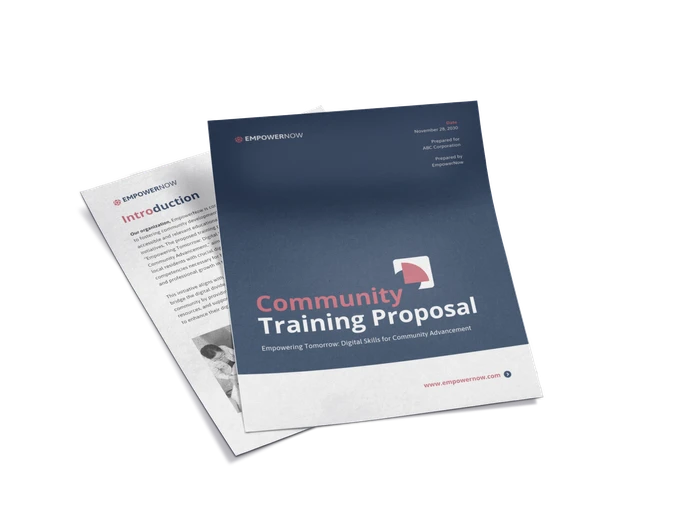 modelos de propostas de treinamento