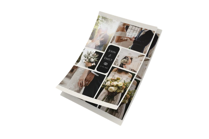 Hochzeits-Collage-Vorlagen